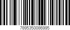 Código de barras (EAN, GTIN, SKU, ISBN): '7895350086995'