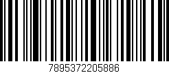 Código de barras (EAN, GTIN, SKU, ISBN): '7895372205886'