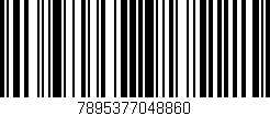 Código de barras (EAN, GTIN, SKU, ISBN): '7895377048860'