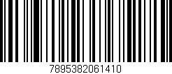 Código de barras (EAN, GTIN, SKU, ISBN): '7895382061410'