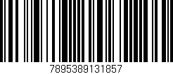 Código de barras (EAN, GTIN, SKU, ISBN): '7895389131857'