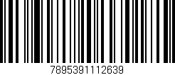 Código de barras (EAN, GTIN, SKU, ISBN): '7895391112639'
