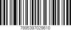 Código de barras (EAN, GTIN, SKU, ISBN): '7895397029610'