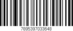 Código de barras (EAN, GTIN, SKU, ISBN): '7895397033648'