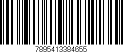 Código de barras (EAN, GTIN, SKU, ISBN): '7895413384655'