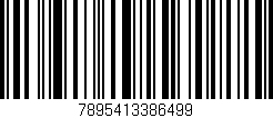 Código de barras (EAN, GTIN, SKU, ISBN): '7895413386499'