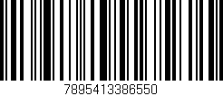 Código de barras (EAN, GTIN, SKU, ISBN): '7895413386550'
