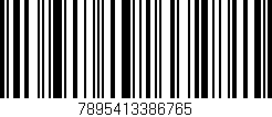 Código de barras (EAN, GTIN, SKU, ISBN): '7895413386765'