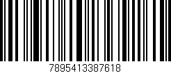 Código de barras (EAN, GTIN, SKU, ISBN): '7895413387618'