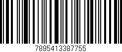 Código de barras (EAN, GTIN, SKU, ISBN): '7895413387755'