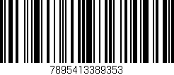 Código de barras (EAN, GTIN, SKU, ISBN): '7895413389353'