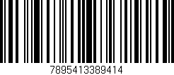 Código de barras (EAN, GTIN, SKU, ISBN): '7895413389414'