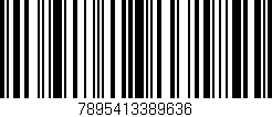 Código de barras (EAN, GTIN, SKU, ISBN): '7895413389636'