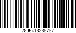 Código de barras (EAN, GTIN, SKU, ISBN): '7895413389797'