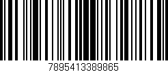 Código de barras (EAN, GTIN, SKU, ISBN): '7895413389865'