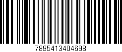 Código de barras (EAN, GTIN, SKU, ISBN): '7895413404698'