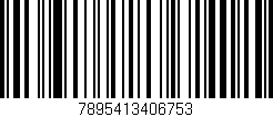 Código de barras (EAN, GTIN, SKU, ISBN): '7895413406753'
