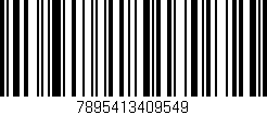 Código de barras (EAN, GTIN, SKU, ISBN): '7895413409549'