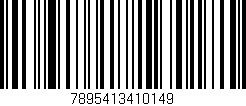 Código de barras (EAN, GTIN, SKU, ISBN): '7895413410149'
