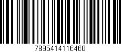Código de barras (EAN, GTIN, SKU, ISBN): '7895414116460'