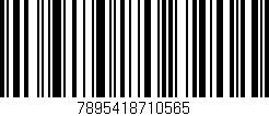 Código de barras (EAN, GTIN, SKU, ISBN): '7895418710565'