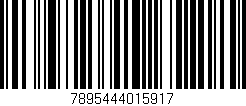 Código de barras (EAN, GTIN, SKU, ISBN): '7895444015917'