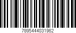 Código de barras (EAN, GTIN, SKU, ISBN): '7895444031962'