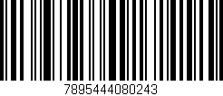 Código de barras (EAN, GTIN, SKU, ISBN): '7895444080243'