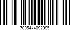 Código de barras (EAN, GTIN, SKU, ISBN): '7895444092895'