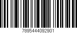 Código de barras (EAN, GTIN, SKU, ISBN): '7895444092901'