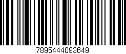 Código de barras (EAN, GTIN, SKU, ISBN): '7895444093649'