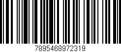Código de barras (EAN, GTIN, SKU, ISBN): '7895468972319'