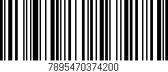 Código de barras (EAN, GTIN, SKU, ISBN): '7895470374200'