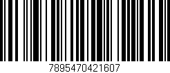 Código de barras (EAN, GTIN, SKU, ISBN): '7895470421607'