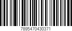 Código de barras (EAN, GTIN, SKU, ISBN): '7895470430371'