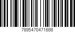 Código de barras (EAN, GTIN, SKU, ISBN): '7895470471688'