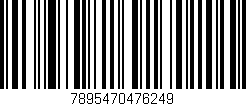 Código de barras (EAN, GTIN, SKU, ISBN): '7895470476249'