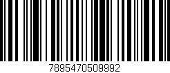 Código de barras (EAN, GTIN, SKU, ISBN): '7895470509992'