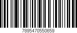 Código de barras (EAN, GTIN, SKU, ISBN): '7895470550659'