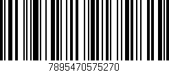 Código de barras (EAN, GTIN, SKU, ISBN): '7895470575270'