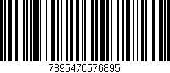 Código de barras (EAN, GTIN, SKU, ISBN): '7895470576895'