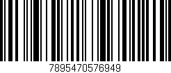 Código de barras (EAN, GTIN, SKU, ISBN): '7895470576949'