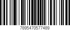 Código de barras (EAN, GTIN, SKU, ISBN): '7895470577489'