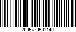 Código de barras (EAN, GTIN, SKU, ISBN): '7895470591140'
