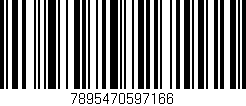 Código de barras (EAN, GTIN, SKU, ISBN): '7895470597166'