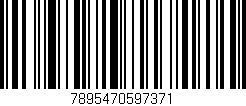 Código de barras (EAN, GTIN, SKU, ISBN): '7895470597371'