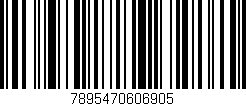 Código de barras (EAN, GTIN, SKU, ISBN): '7895470606905'