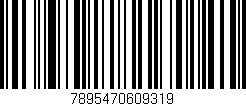 Código de barras (EAN, GTIN, SKU, ISBN): '7895470609319'