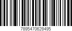 Código de barras (EAN, GTIN, SKU, ISBN): '7895470628495'