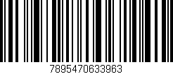 Código de barras (EAN, GTIN, SKU, ISBN): '7895470633963'
